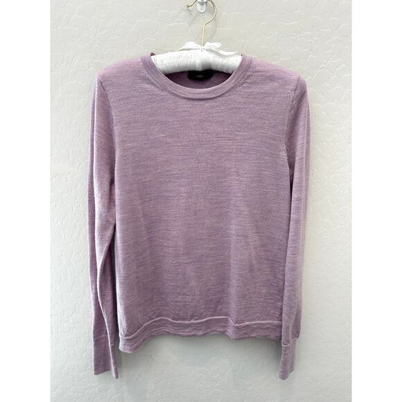 J.CREW | Light Purple 100% Merino Wool Soft Crewneck Classic Sweater | Small - Picture 1 of 7